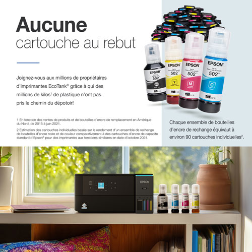 Epson EcoTank ET-2980 Wireless All-In-One Supertank Inkjet Printer - Black