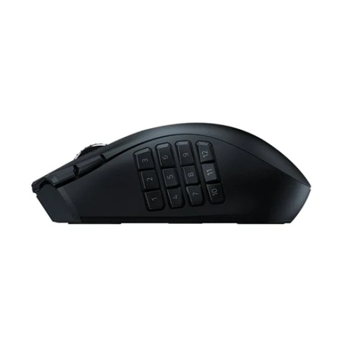 Razer Naga V2 HyperSpeed Wireless MMO Gaming Mouse - 19 Buttons - Bluetooth & 2.4 GHz