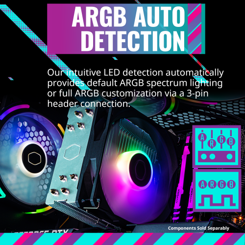 Cooler Master Hyper 212 Spectrum V3 CPU Air Cooler