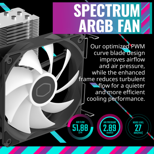 Cooler Master Hyper 212 Spectrum V3 CPU Air Cooler