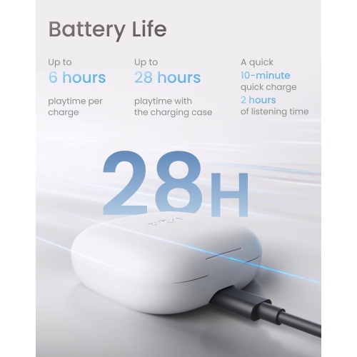 Shokz OpenFit Air Open-Ear True Wireless Earbuds - White