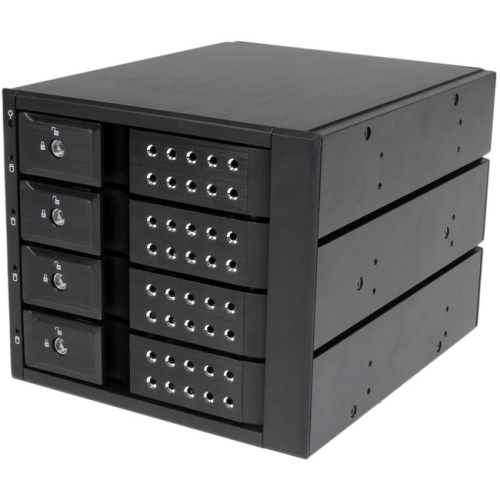 StarTech.com 4 Drive Trayless 3.5in SATA/SAS Mobile Rack