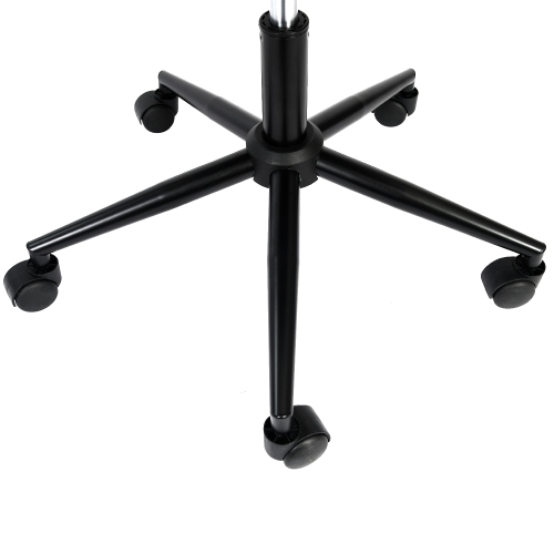 Homy Casa Home Office Chair - Fabric Upholstered Rolling Chair Height Adjustable Swivel Vanity Chair for Office Bedroom Vanity Room, Brown Suede