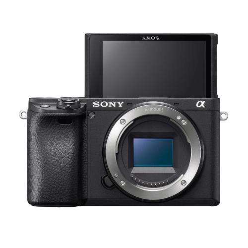 Image 1 de 5.. Remis à neuf - Appareil photo sans miroir Alpha a6400 de Sony&nbsp;: Appareil photo numérique compact à objectif interchangeable APS-C - Boîtier