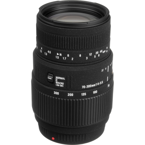 Sigma 70-300mm f/4-5.6 DG Macro Lens for Sony + Bundle