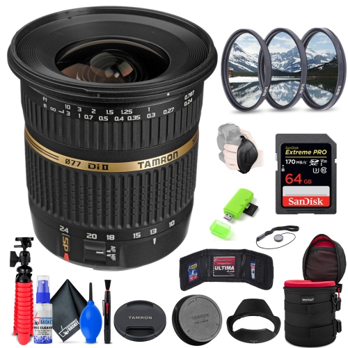 Tamron SP AF 10-24mm f / 3.5-4.5 DI II Lens For Canon +