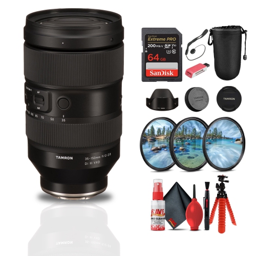 Tamron 35-150mm f/2-2.8 Di III VXD Lens (AFA058Z-700) Bundle