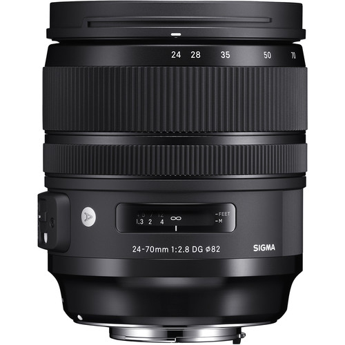 Sigma 24-70mm f2.8 DG OS HSM Art Lens for Canon EF Bundle