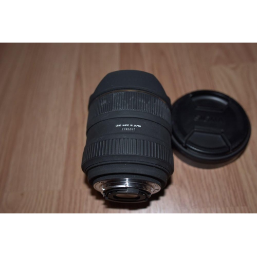 Sigma 12-24mm f/4 DG HSM Art Lens for Nikon F + Cleaning Kit & Cap Keeper Bundle