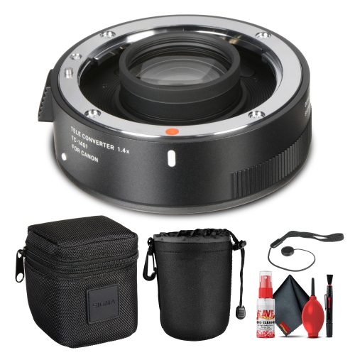 Sigma TC-1401 1.4x Teleconverter for Canon Bundle