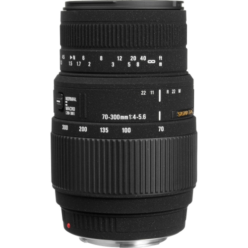 Sigma 70-300mm f/4-5.6 DG Macro Lens for Sony + Bundle