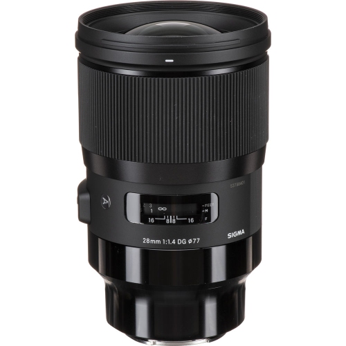 Sigma 28mm f/1.4 DG HSM Art Lens for Sony E Mount Bundle