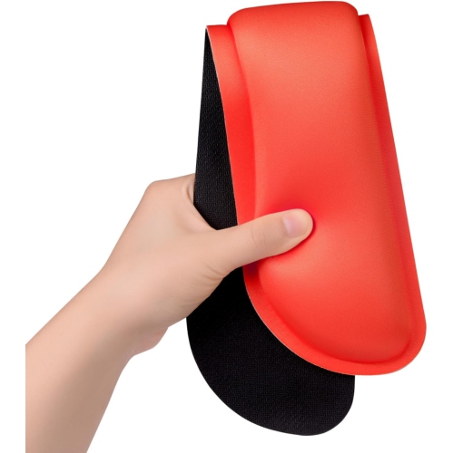 Keyboard Wrist Rest Pad, Memory Foam Set Wrist Cushion Support for Pain Relief, Anti-Slip Wrist Support for Computer, Laptop, Red