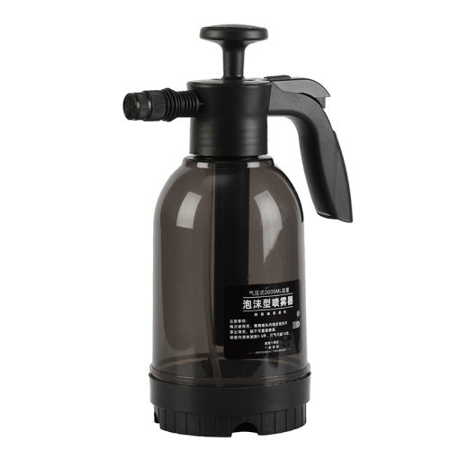 Pulvérisateur de mousse de lavage manuel Deux modes grand pulvérisateur de mousse à pression pour le jardinage noir et gris
