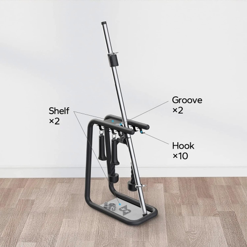 Speediance Gym Accessories Organizer, Home Gym Accessories Hanger, 10 Metal Hooks Heavy-Duty Gym Accessory Storage for Home Exercise and Fitness Gear