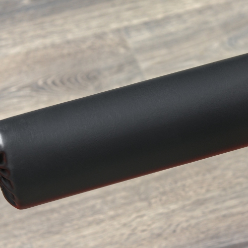 Soozier Bulgarian Split Squat Stand, 12-Level Adjustable Single Leg Squat Stand for Lower Body Strength Training, Red