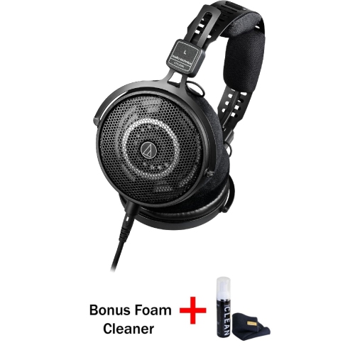 Audio-Technica ATH-R50x Professional Open-Back Headphones with Bonus Gadget Cleaner