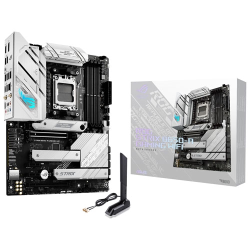 Refurbished ASUS ROG STRIX B650-A Gaming WiFi Motherboard AMD Ryzen 9000 Desktop Ready 90MB1BP0-MVAAY0