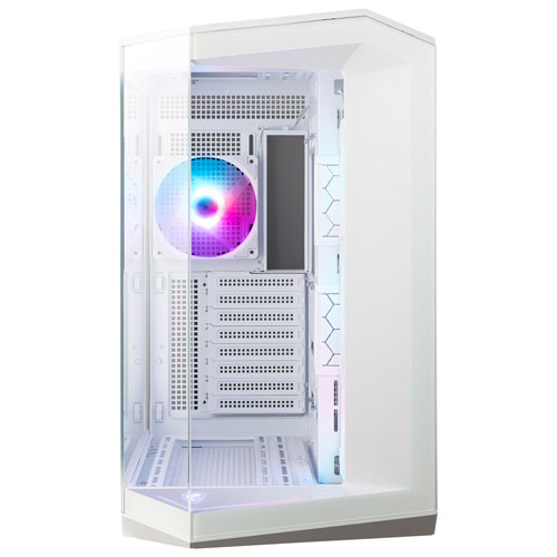 MSI MAG Pano 100R PZ Mid-Tower ATX Computer Case - White
