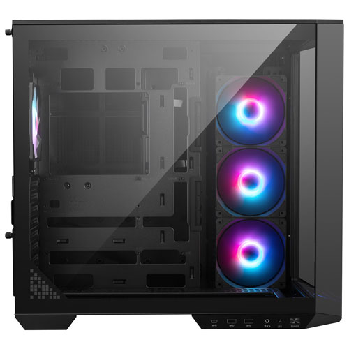 MSI MAG Pano 100R PZ Mid-Tower ATX Computer Case - Black
