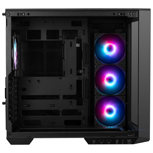 MSI MAG Pano 100R PZ Mid-Tower ATX Computer Case - Black