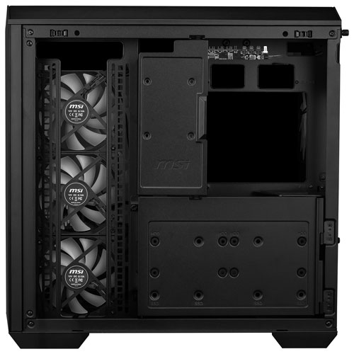 MSI MAG Pano 100R PZ Mid-Tower ATX Computer Case - Black