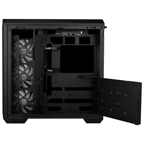 MSI MAG Pano 100R PZ Mid-Tower ATX Computer Case - Black