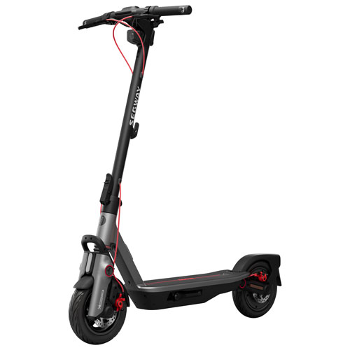Image 1 of 9.. Segway F3 Pro Electric Scooter - Grey - Only at Best Buy