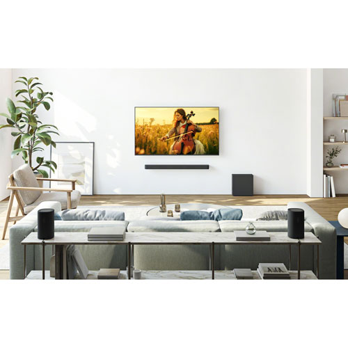 Sony BRAVIA Theatre 8 SA-RS8 Wireless Rear Speakers - Pair - Black