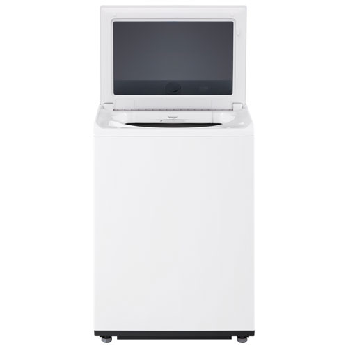 LG 5.8 Cu. Ft. High Efficiency Top Load Impeller Washer - Alpine White