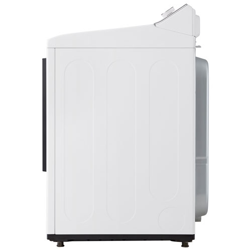 LG 7.3 Cu. Ft. Electric Dryer with Sensor Dry - Alpine White