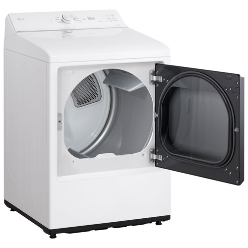 LG 7.3 Cu. Ft. Electric Dryer with Sensor Dry - Alpine White