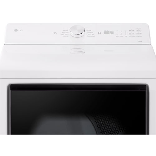 LG 7.3 Cu. Ft. Electric Dryer with Sensor Dry - Alpine White