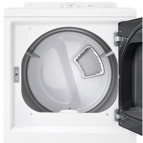 LG 7.3 Cu. Ft. Electric Dryer with Sensor Dry - Alpine White