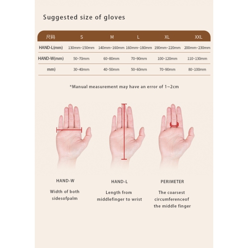 Rehabilitation Robot Glove Left Hand Rehabilitation Device for Stroke Hemiplegia Hand Function Recovery Finger Trainer（L)