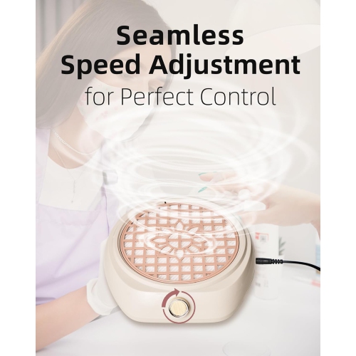 Nail Dust Collector for Nail,Powerful Vacuum Nail Fan Dust Collector Vent,Must Have Nails Tools & Supplies for Nail Art