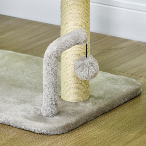 PawHut – Arbre 16 pour chat, 5 petit condo pour chats d'intérieur avec poteaux à gratter en sisal, perchaude, boules pendantes, centre d'activités
