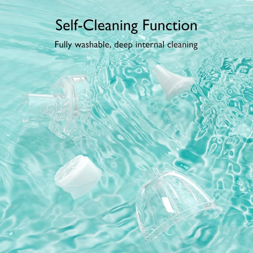 Momcozy Nasal Aspirator Replacement Head 4 Pcs, BPA Free Silicone Nozzle Tip 4 Pcs, for Momcozy Nasal Aspiraor Use Only