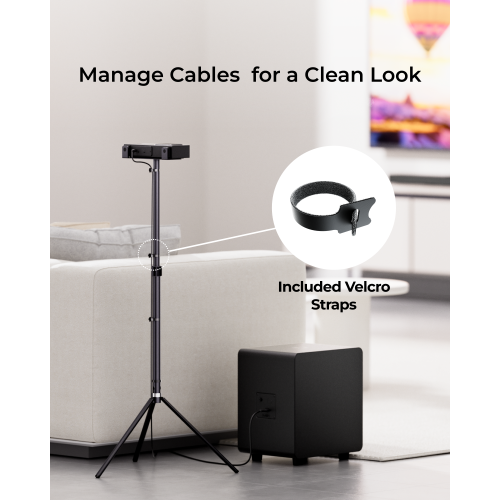 Supports de haut-parleur Steady S90 d'ULTIMEA pour Nova S90, facile à ranger, installation de câbles propre