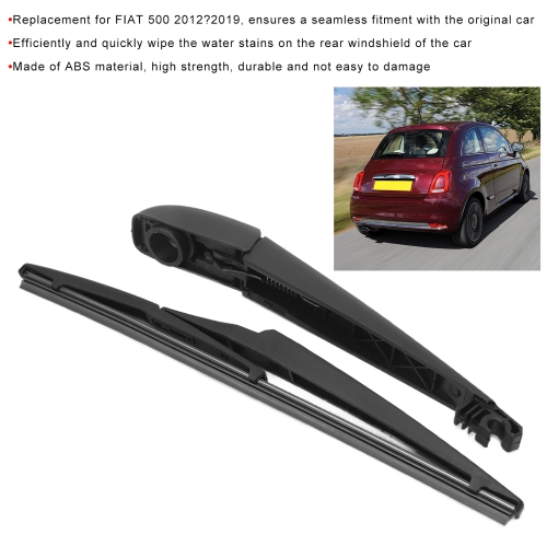 Car Rear Wiper Windshield Wiper Arm Blade 68079870AA Replacement for FIAT 500 2012‑2019