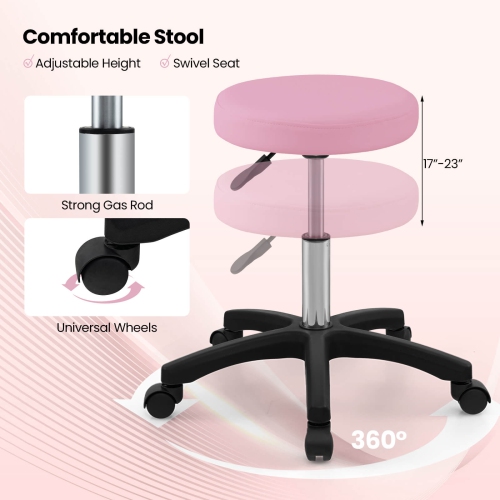 Costway 72" Massage Bed with Hydraulic Stool Adjustable Backrest & Legrest Storage Boxes