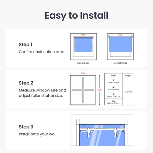 SwitchBot Roller Shade | Smart Automatic Blinds, Fits Any Window - Grey