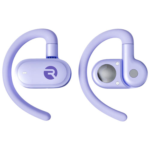Écouteurs boutons 100 % sans fil ouverts à isolation sonore Everyday de Raycon - Violet