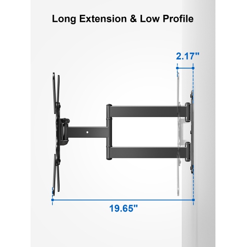 Ergo AV Premium Motion Mount for TVs 40″ to 55″