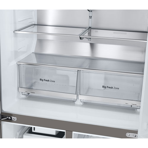 LG 36" 23.6 Cu. Ft. French Door Refrigerator (LF24C8200S) - Stainless Steel