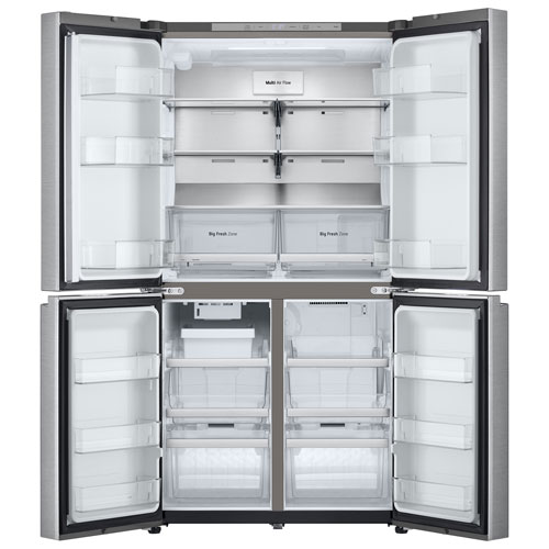 LG 36" 23.6 Cu. Ft. French Door Refrigerator (LF24C8200S) - Stainless Steel