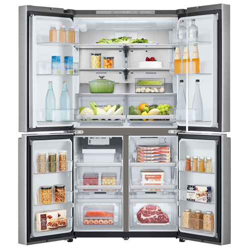 LG 36" 23.6 Cu. Ft. French Door Refrigerator (LF24C8200S) - Stainless Steel