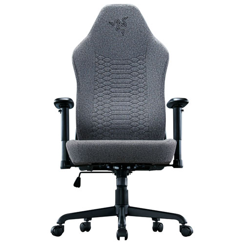 Fauteuil de jeu ergonomique en tissu Iskur V2 X de Razer - Gris