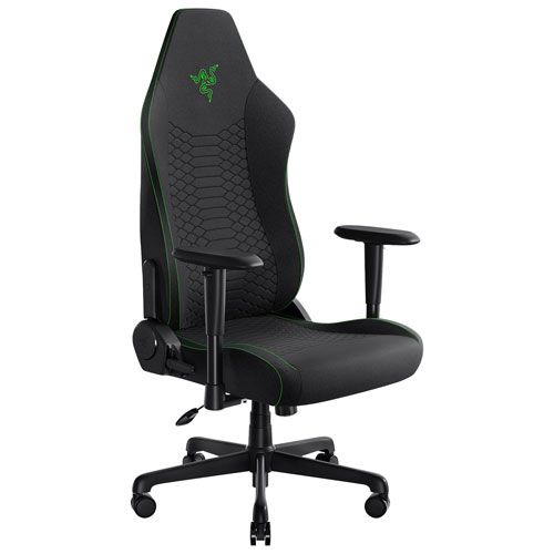 Fauteuil de jeu ergonomique en tissu Iskur V2 X de Razer - Noir