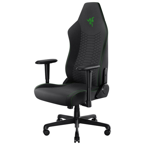 Fauteuil de jeu ergonomique en tissu Iskur V2 X de Razer - Noir